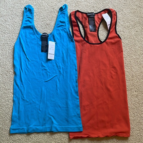 bebe Tops - Two Bebe Tank Tops Size Small